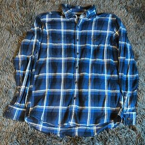 Uniqlo plaid flannel